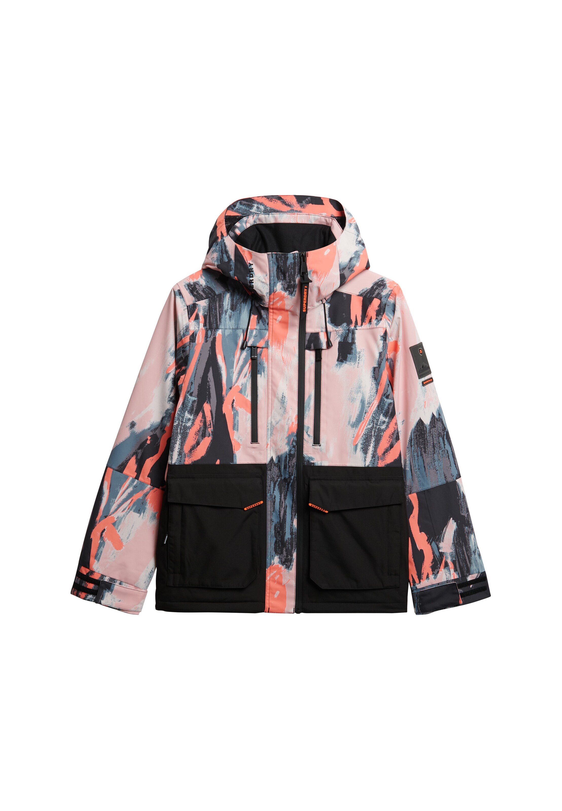 Superdry Functionele jas in Zwart: voorkant