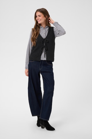 Cream Bodywarmer in Zwart