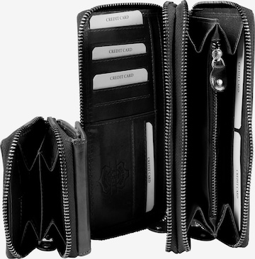 JUST Wallet 'RFID-Schutz' in Black: front