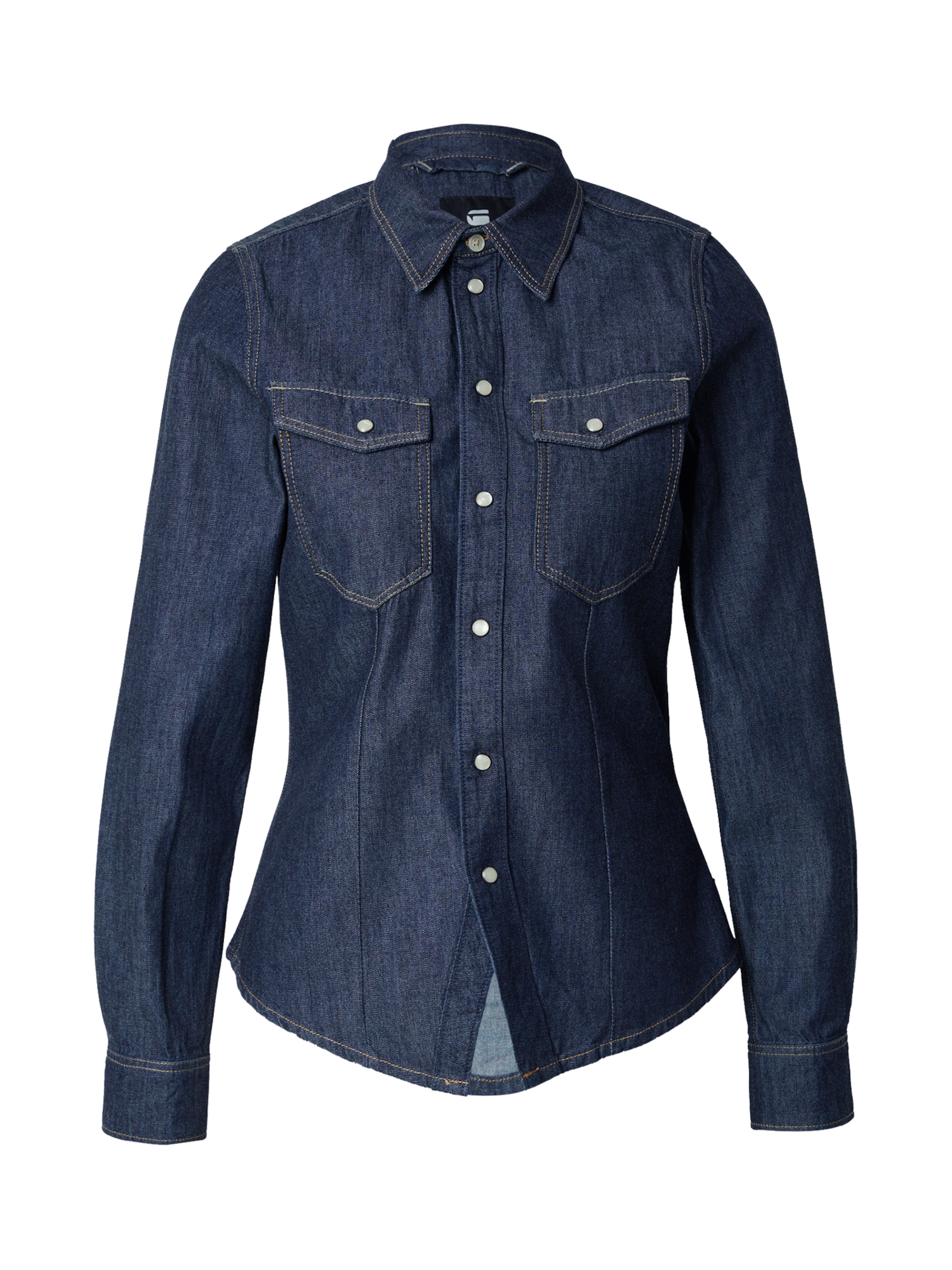 G-STAR Blúz - kék: elől