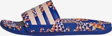 Sandales 'Adilette' ADIDAS SPORTSWEAR en bleu : devant