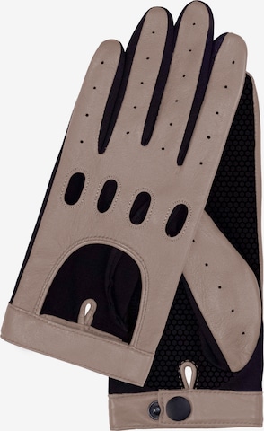 KESSLER Fingerhandschuhe 'MIA Driver Grip' in Grau: Vorderseite