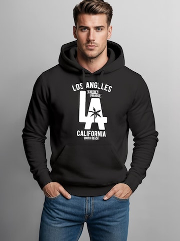 Neverless Sweatshirt 'Los Angeles' in Black