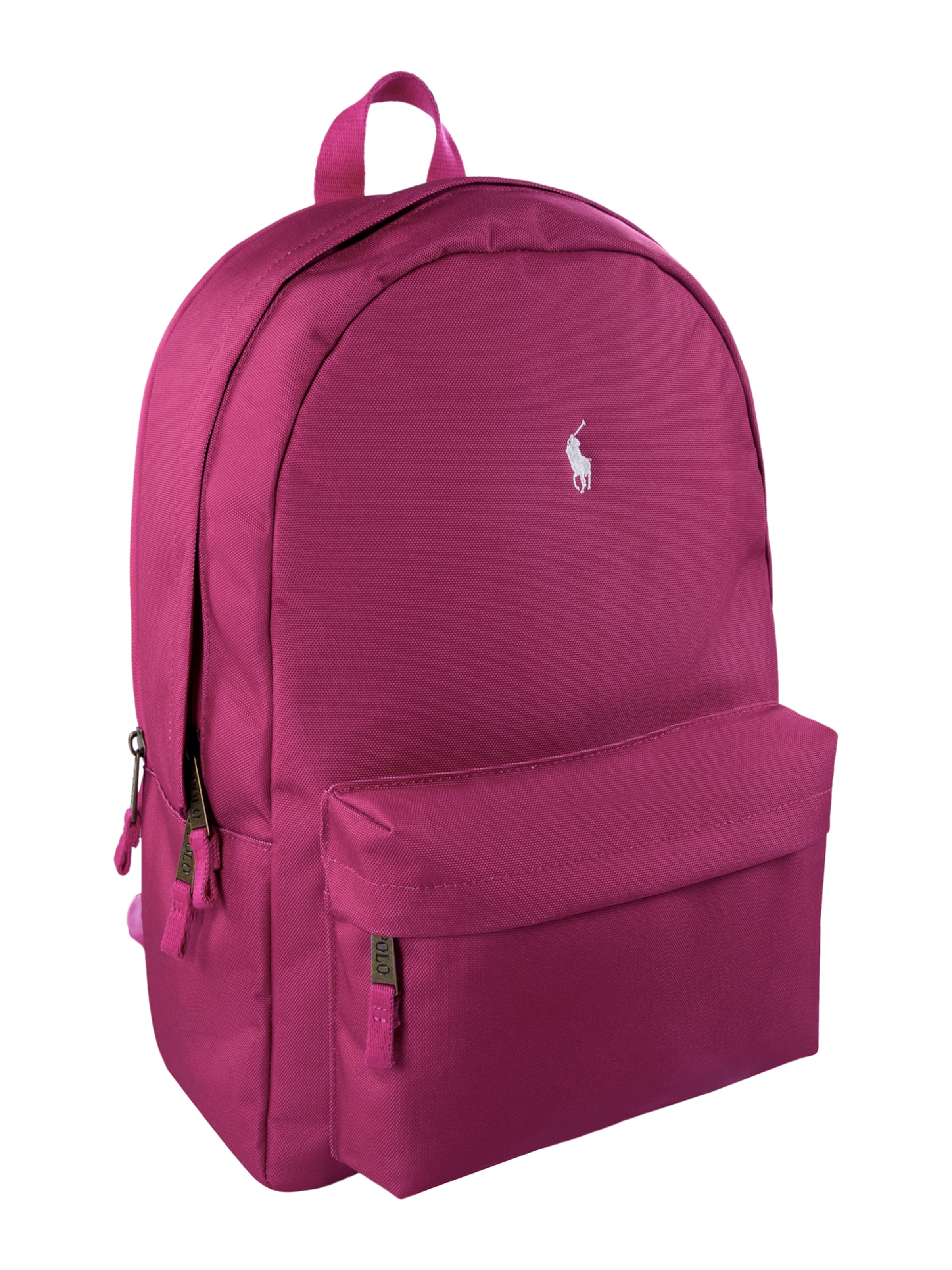 rozā Polo Ralph Lauren Mugursoma: no priekšpuses