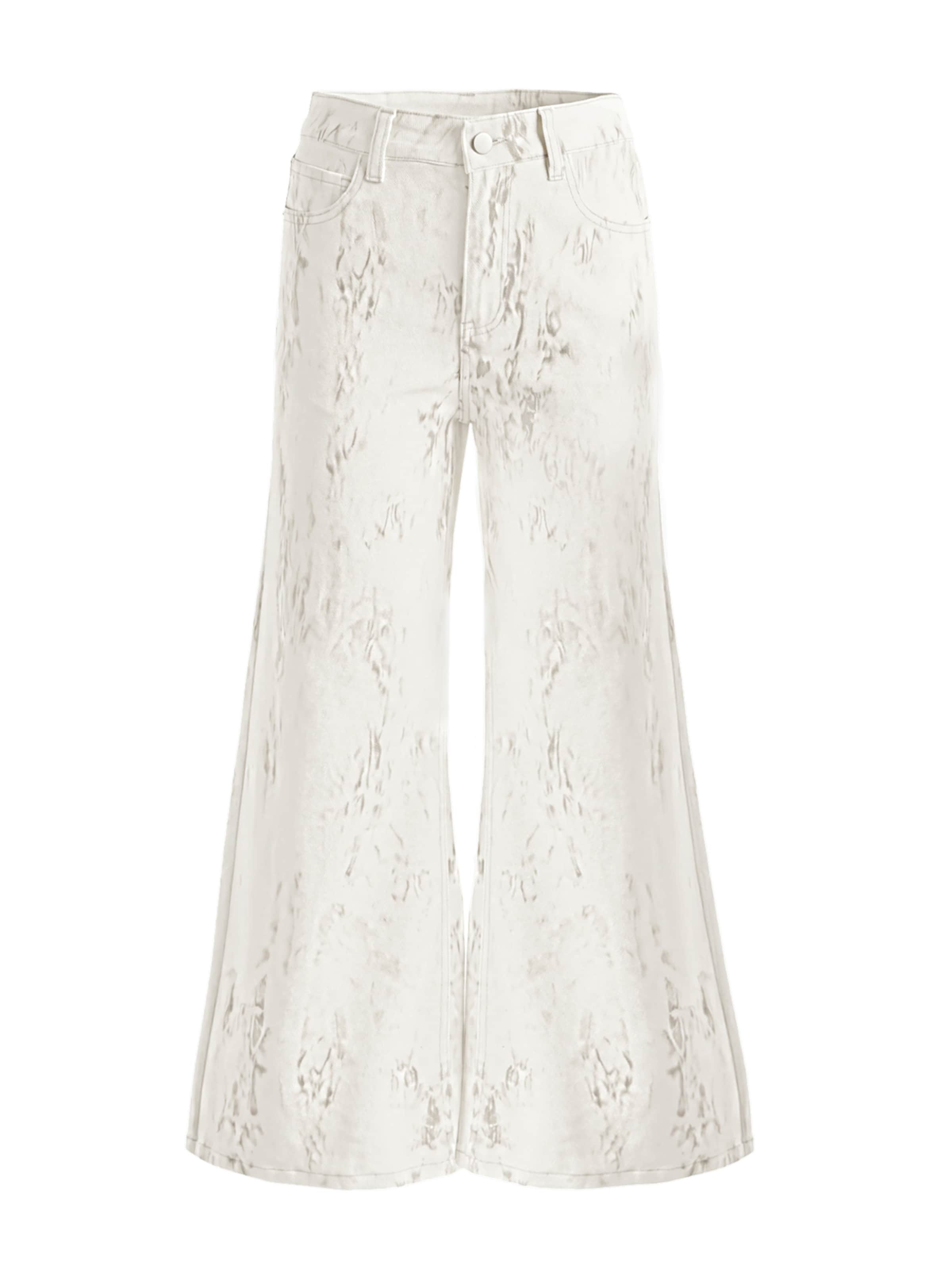 Wide leg Jeans di Imily Bela in bianco: frontale