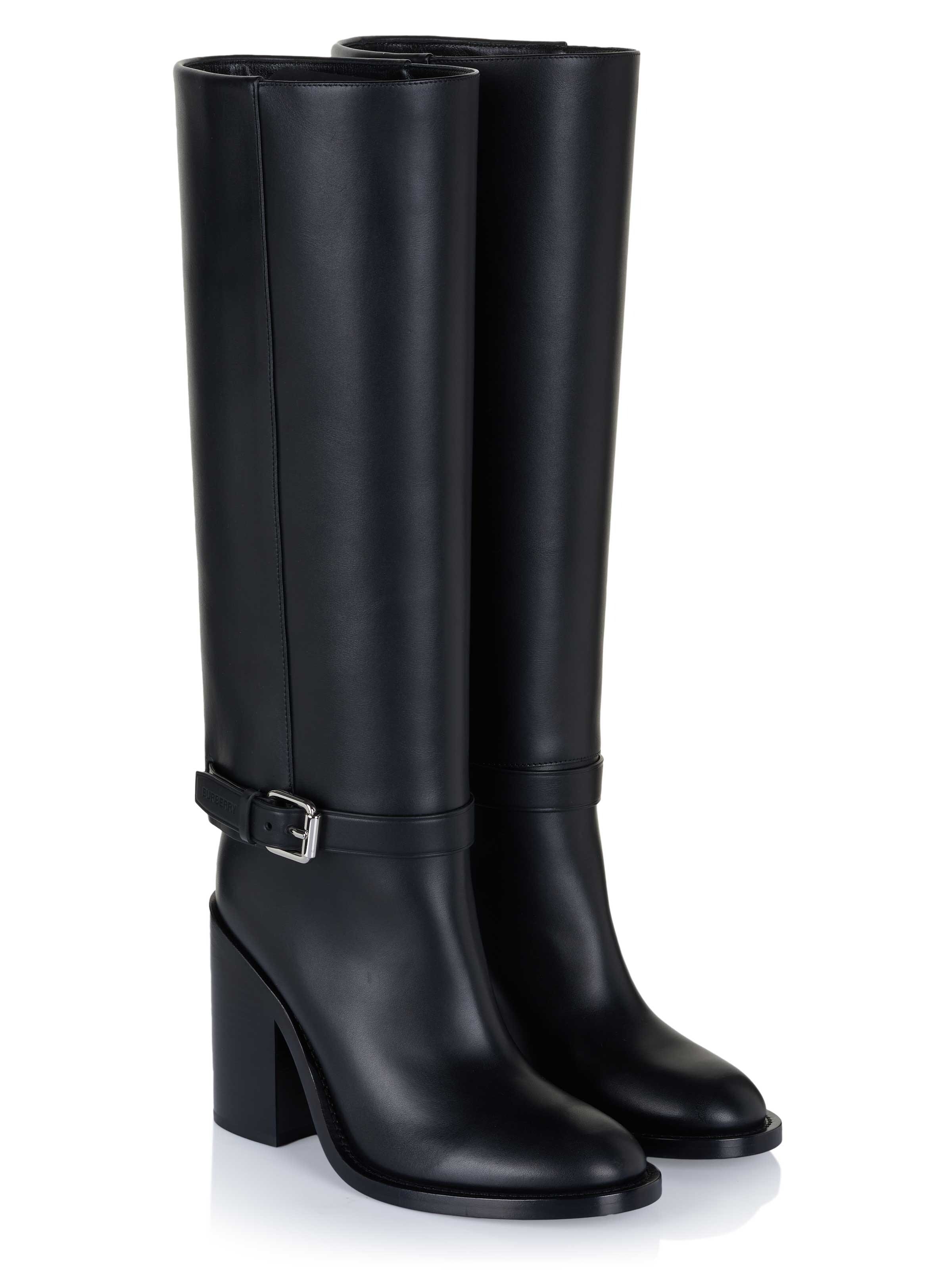 BURBERRYLežerne čizme 'Burberry EMMETT Stiefel schwarz' - crna boja