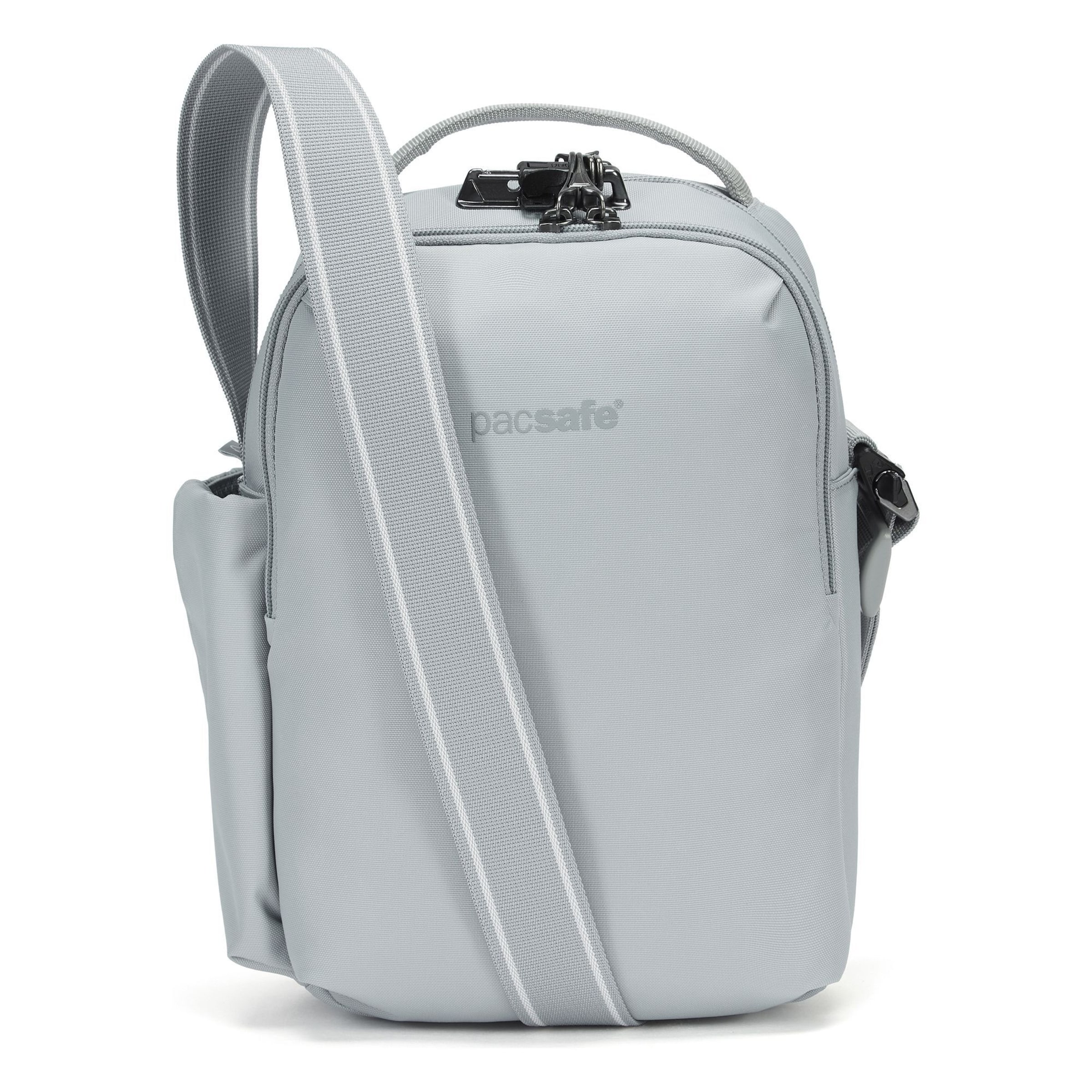 Pacsafe Umhängetasche 'Pacsafe V' in Grau: Vorderseite