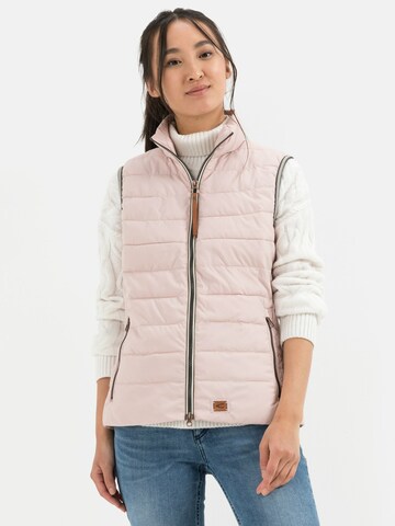 CAMEL ACTIVE Weste in Pink: front