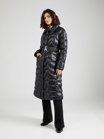 PATRIZIA PEPE Between-seasons coat in Black: front