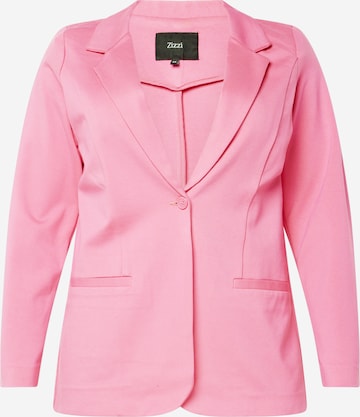 Zizzi Blazer 'MADDIE' in Pink: predná strana