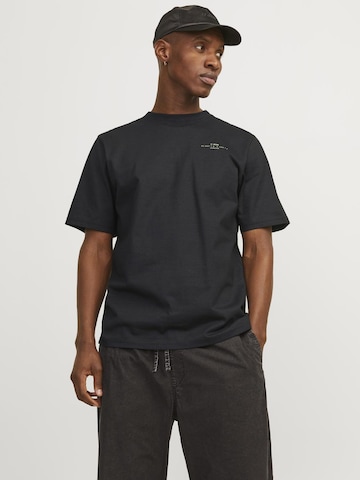 JACK & JONES Shirt in Black: front