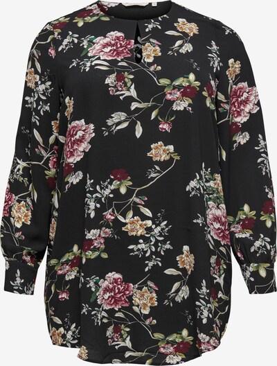 ONLY Carmakoma Bluse 'Luxmila' in mischfarben / schwarz, Produktansicht