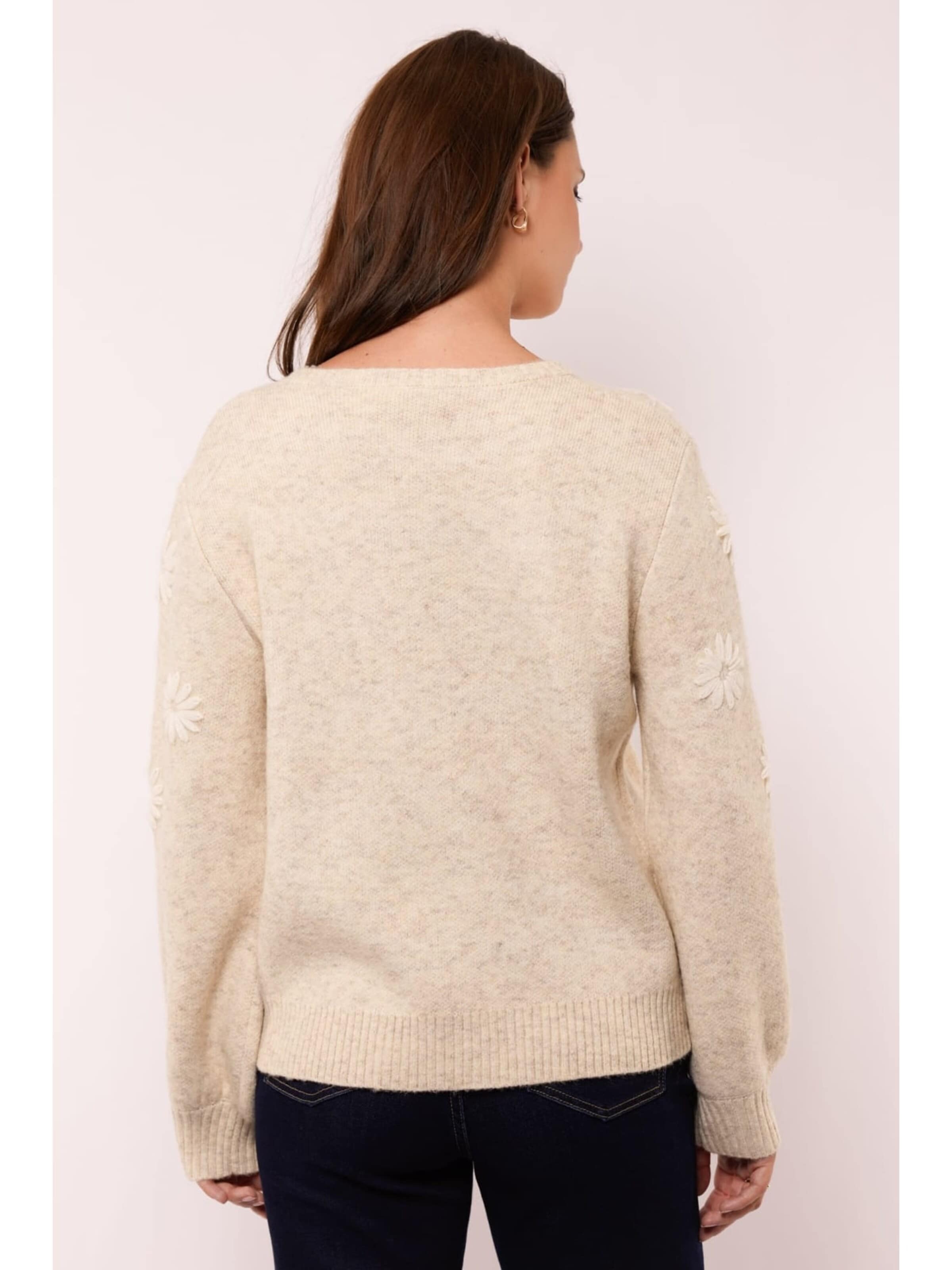G-maxx Sweater '25WJG03 Zalna knitting' in Beige