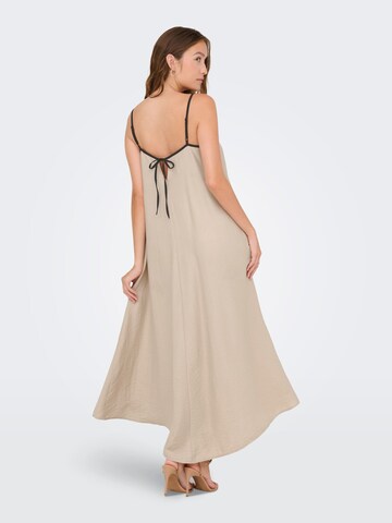 ONLY Jurk 'ONLLINO' in Beige