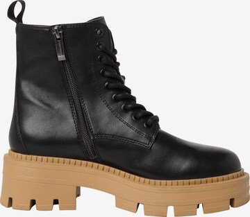 TAMARIS Lace-Up Ankle Boots in Black