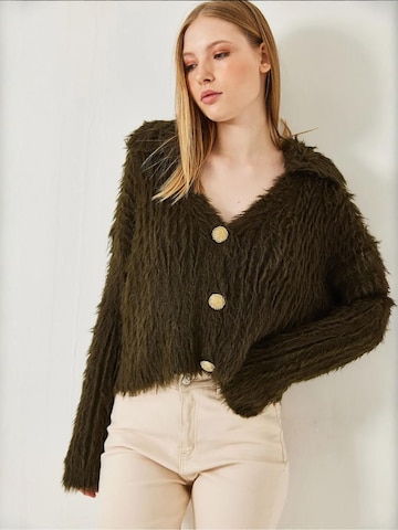 Bianco Lucci - Casaco de malha em verde