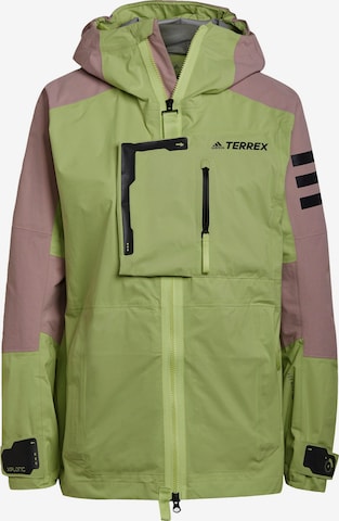 ADIDAS TERREX Outdoorjas 'XPLORIC' in Groen: voorkant