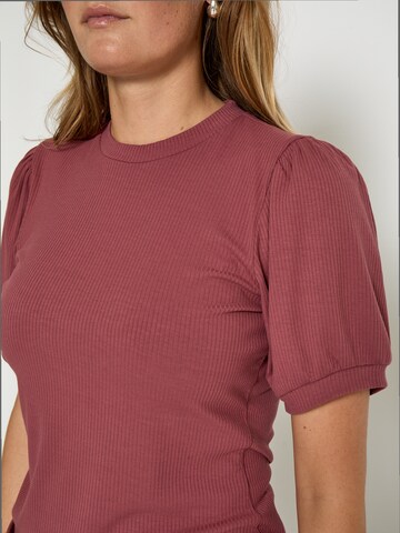 T-shirt 'Johanna' minus en rouge