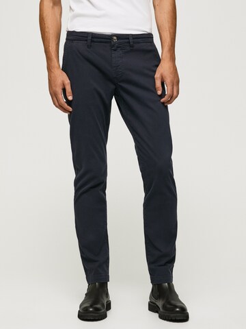Pepe Jeans Slimfit Hose 'Charly' in Blau: Vorderseite