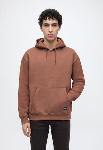 Sweat-shirt 'Alta' Vintage Industries en marron : devant