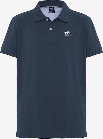 Polo Sylt Shirt in Blau: Vorderseite