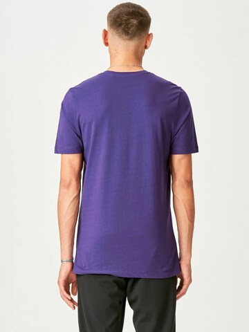 Fit confort Chemise ' Organic Basic ' TEESHOPPEN en violet
