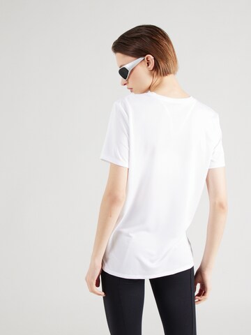 T-shirt fonctionnel NIKE en blanc