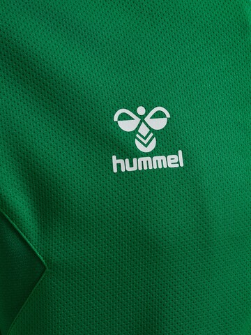 Hummel Sportsweatjacke 'Authentic' in Grün