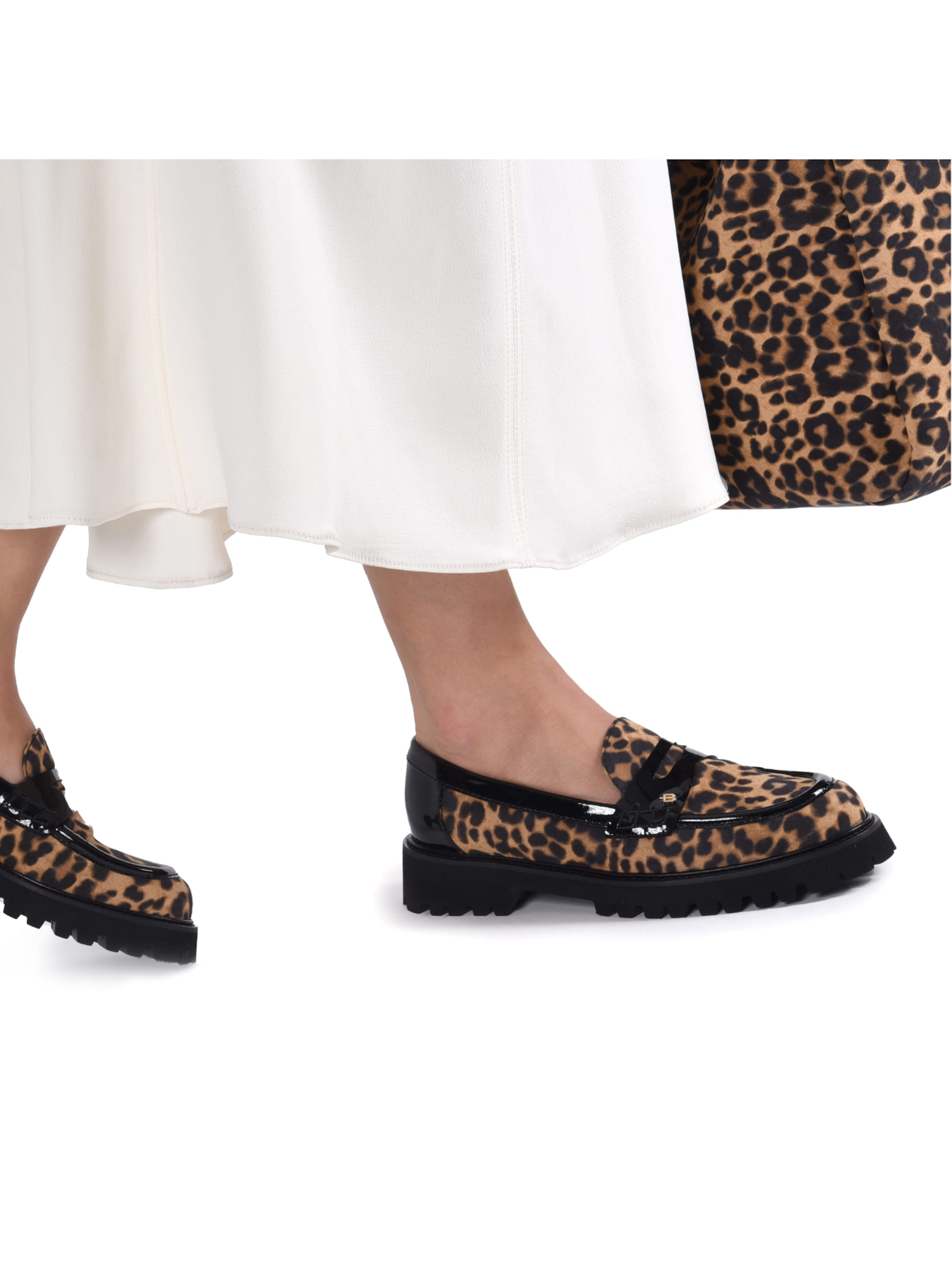 BALDININI Instappers in Zwart: voorkant