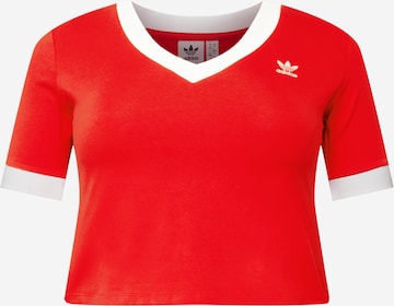 ADIDAS ORIGINALS Koszulka w kolorze czerwony: przód