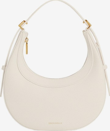 Coccinelle Handtas 'COCCINELLE Whisper 1' in Wit: voorkant