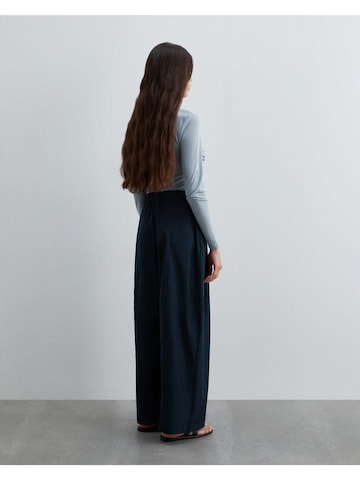 Loosefit Pantalon à pince 'New Tafeta ' Scalpers en bleu