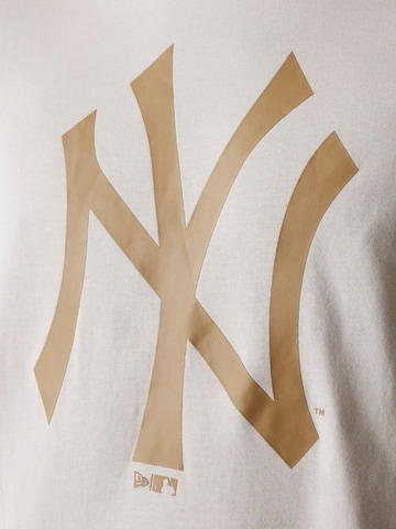 NEW ERA - Camisa 'Camiseta new era beige yankees nos mbl regular tee neyyan' em bege