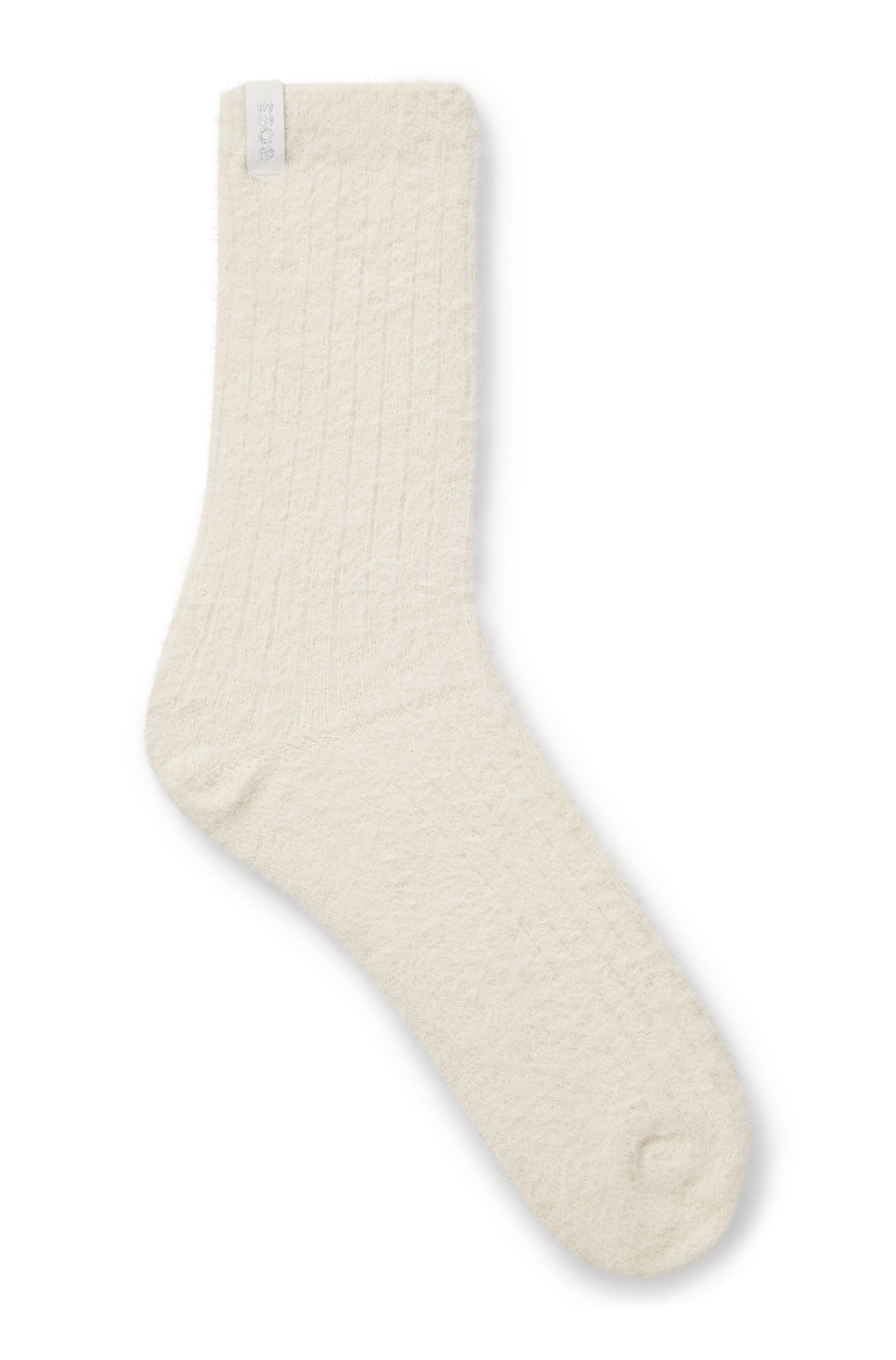 BOSS Socks in White: front