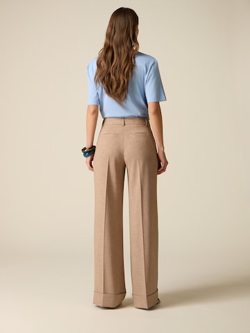 Baggy Pantaloni di oltre in beige