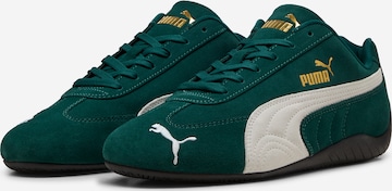 Sneaker bassa 'Speedcat' di PUMA in verde: frontale