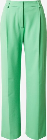 Samsøe Samsøe Pleat-Front Pants 'PAOLA' in Green: front