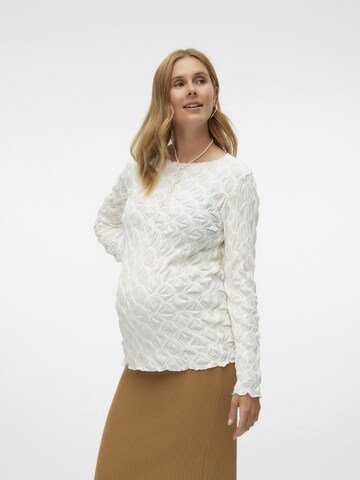 MAMALICIOUS Bluse in Weiß: Vorderseite