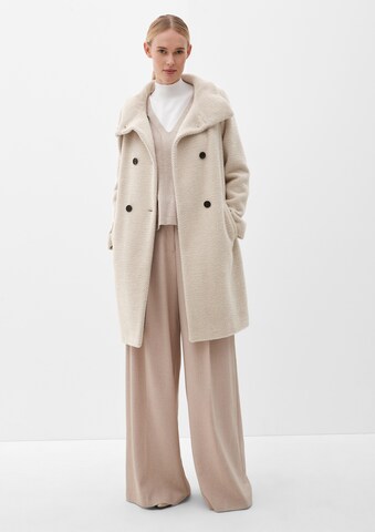 s.Oliver BLACK LABEL Between-Seasons Coat in Beige