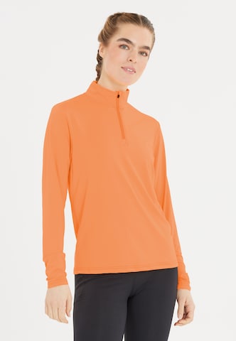 ENDURANCE Sporttrui 'Aileen' in Oranje: voorkant