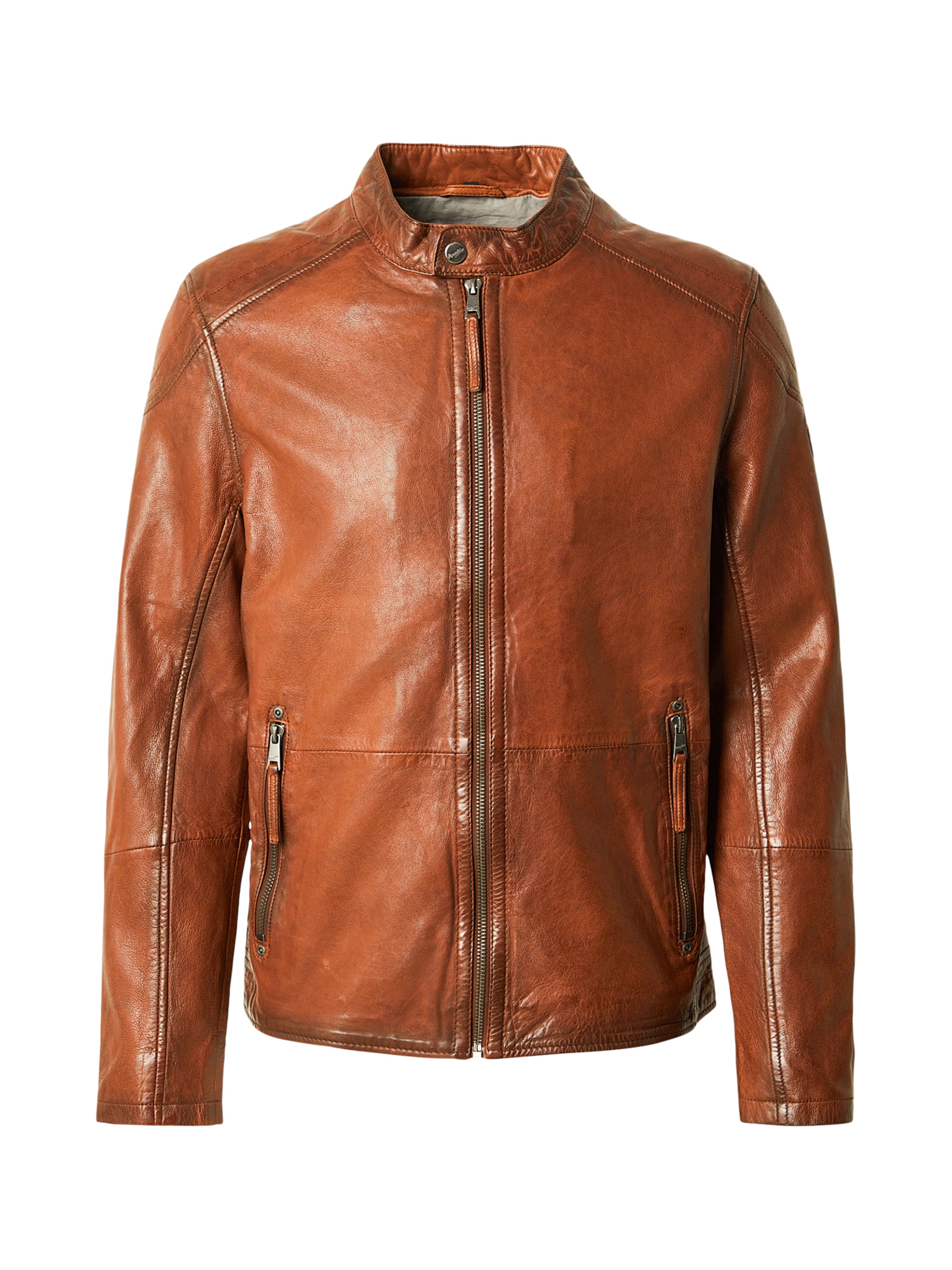 Mauritius Between-Season Jacket 'Baydo' in Brown: front