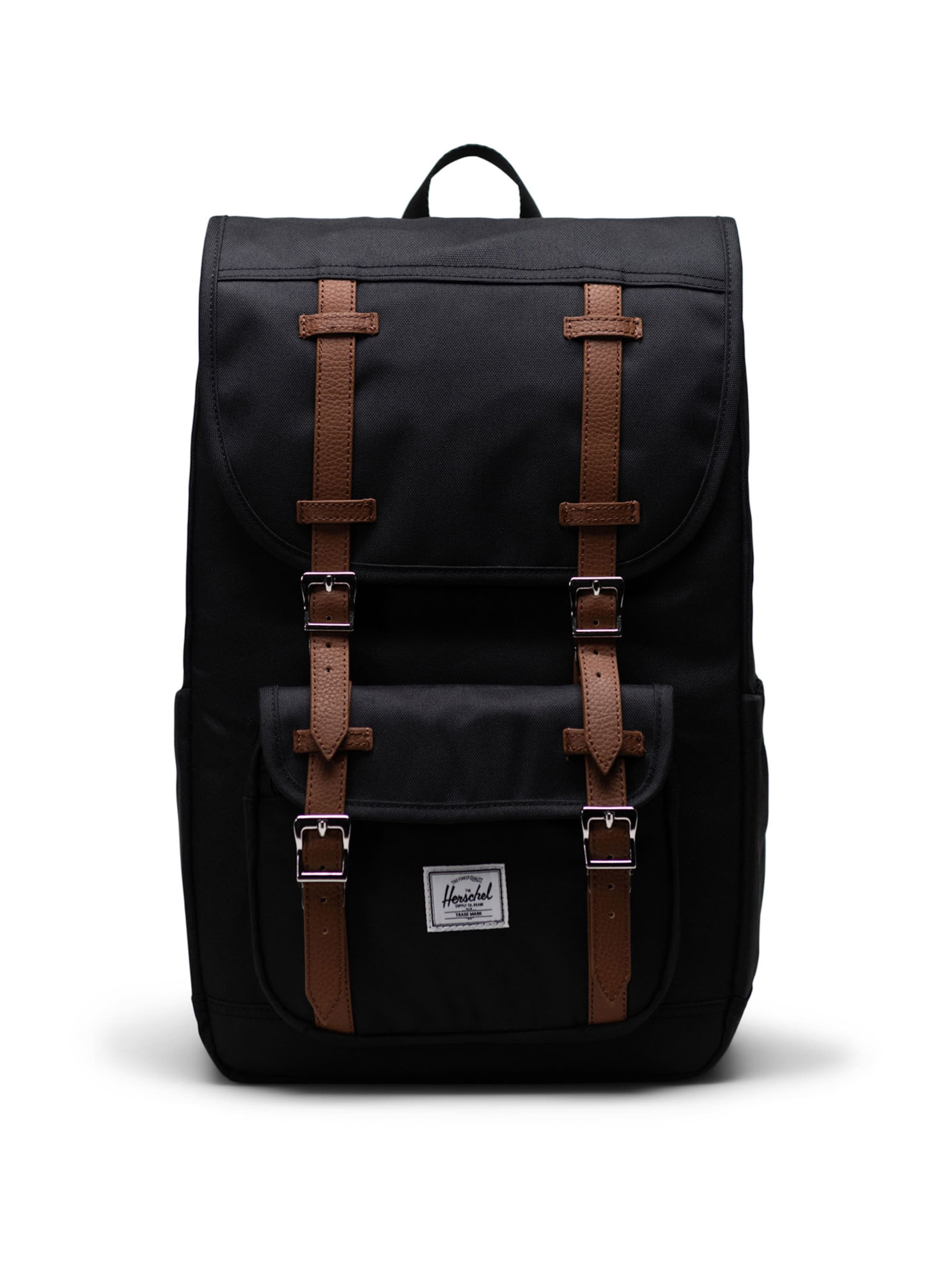 Zaino 'Little America™ Mid' di Herschel in nero: frontale