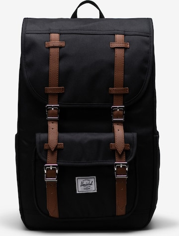 Zaino 'Little America™ Mid' di Herschel in nero: frontale