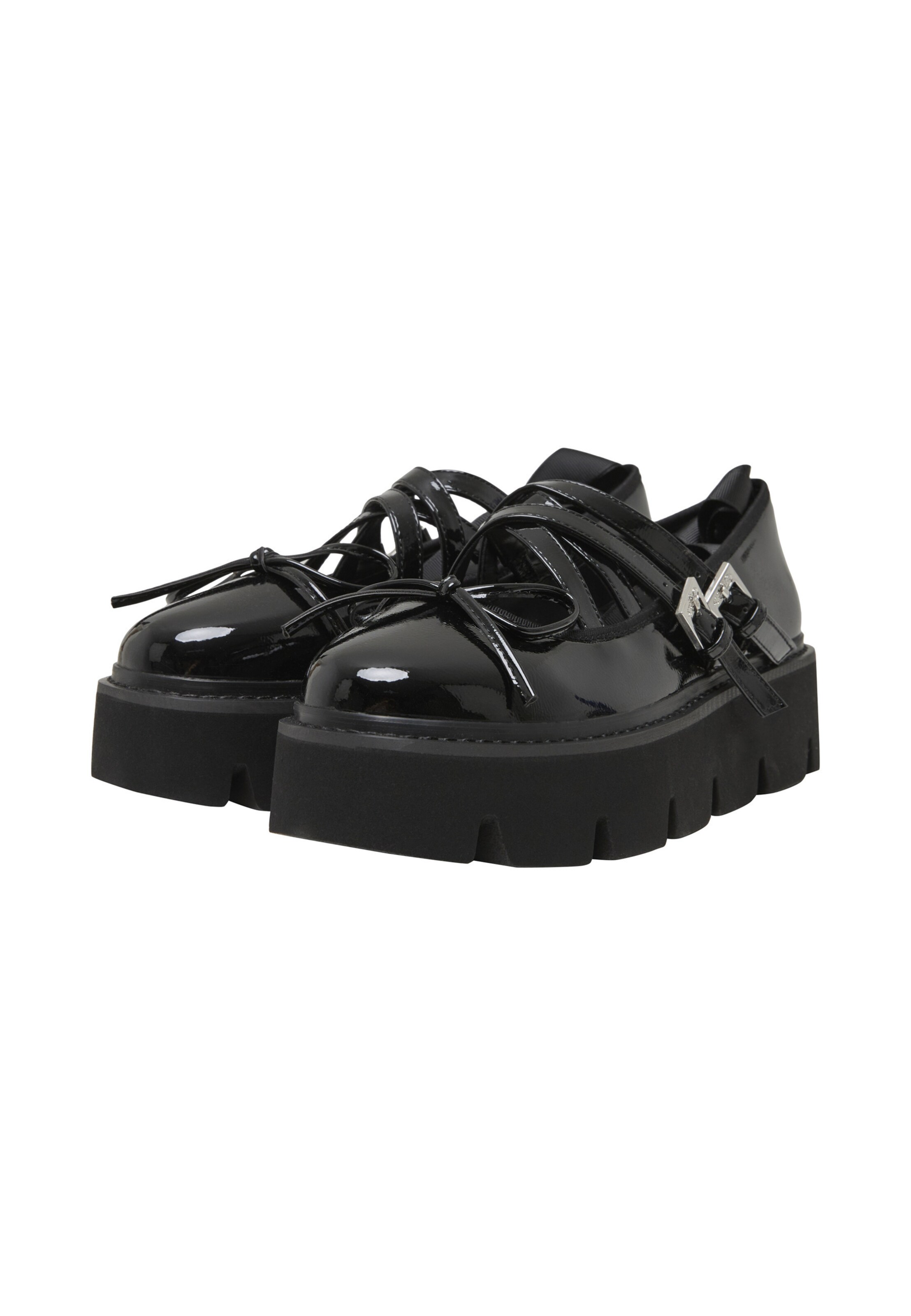 Slipper 'Darya' di BUFFALO in nero