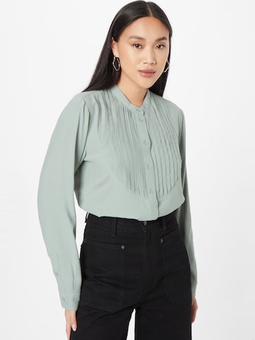 ESPRIT Blouse 'Maroc' in Green: front