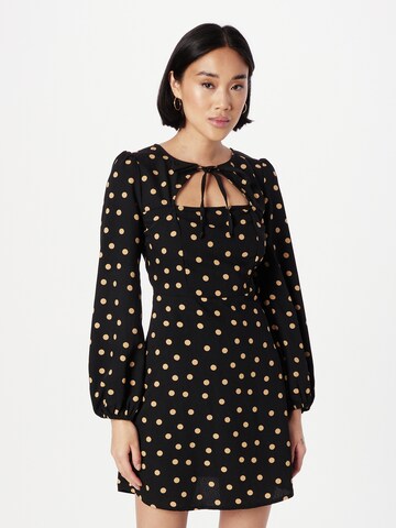 Robe Dorothy Perkins en noir : devant