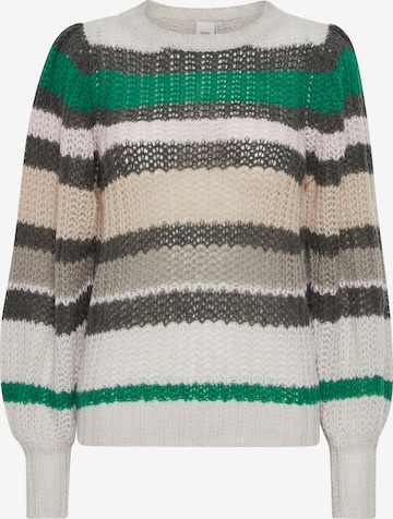 ICHI Sweater 'IHMAISA' in Green: front
