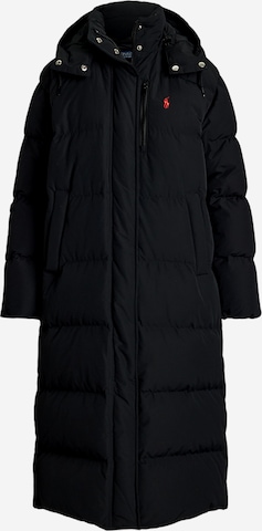 Polo Ralph Lauren Pitkä talvitakki värissä musta: etupuoli