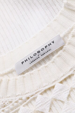 Philosophy di Lorenzo Serafini Sweater & Cardigan in XL in White
