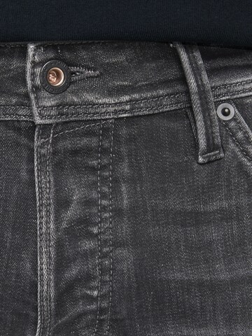 Coupe slim Jean 'Glenn' JACK & JONES en noir